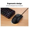Gaming Mouse Ergonomic Design RGB Backlit USB Wired Plug and