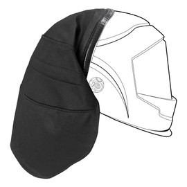 Kquepo Cotton Welding Helmet Full Body Protection Neck Protection Anti Burn Extended Headwear with Pressure Seal
