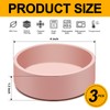 Silicone Egg Poacher with Lids, 3 Pack Microwavable Egg Poaching