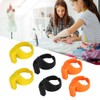 HEEPDD Sewing Thread Cutter Ring, 6Pcs Plastic Finger Thimble Line