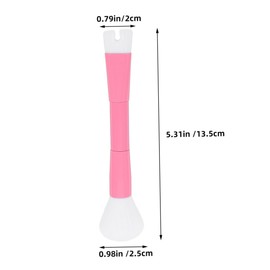 IWOWHERO -one Makeup Brush Set Nose Face Powder Blush Highlighter Brush Double Head for Women