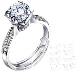 Ring Sizers Invisible Ring Size Adjuster, Ring Guards for Loose Rings Fit Any Rings, 2 Styles,Insert and Spiral