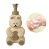 Foam Pump Bottle Cute Bear Shape Large Capacity Foaming Soap