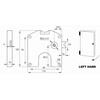 UMAXO® Deposit Lock for 1 Euro Coins. Coin Lock for