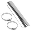 Alnicov Motorcycle Heat Shield Universal Exhaust Silencer Pipe Heat Shield