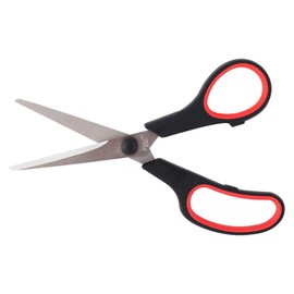 D.RECT - 009501 | Sg-160 16cm | Rubber Grip Scissors | 16 cm, Black