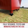 USA-Made 4x4 Post Base Bracket Anchor - Never Rust or