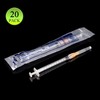 20pcs 1ml/cc 25G-25mm tip, single use luer-lock independent packaging, easy