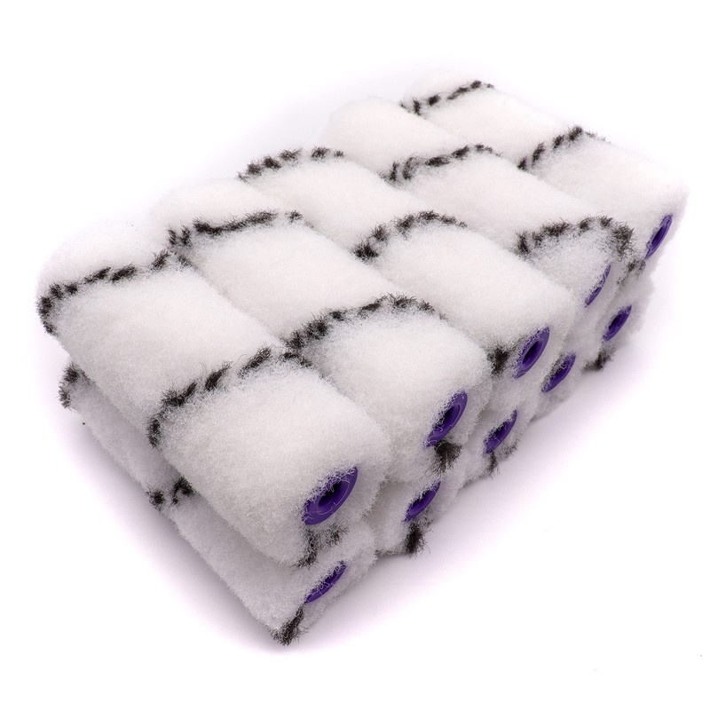 COTTAM Nylon Paint Roller Sleeves (Medium Pile) x10 | Mini/Small