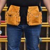 Tool Belt Pouch Woodworking Tool Pouch Thick Wear Resistant Leather