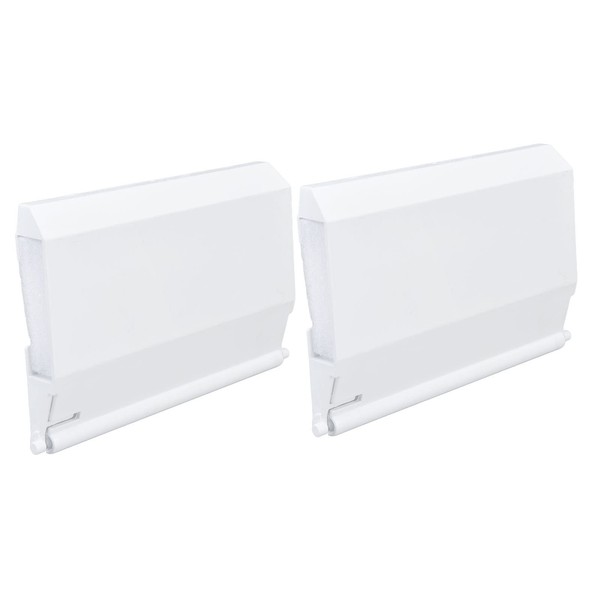 Skimmer Gate Weir Baffle, 2pcs Pool Skimmer Flap with Sponge,