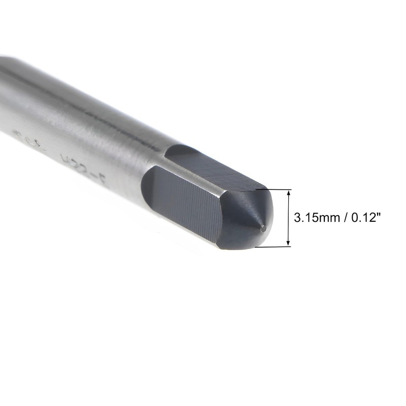 Boxonly Spiral Flute Thread Tap M3 x 0.5mm, for Processing