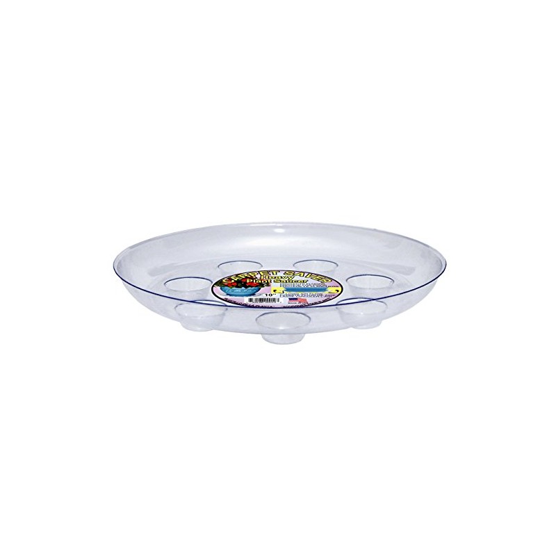 CWP DS-1000 Heavy Gauge Footed Carpet Saver Saucer, 10-Inch Diameter,