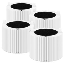 4 Packs 511i Max Replacement Filter Compatible with Blue Pure 511i Max Air Cleaner Purifier Small Room - Wifi, for Blue Pure F5MAX, 2-in-1 Premium Filter & Activated Carbon Filters