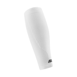 CEP Core Run Compression Calf Sleeves 5.0, White, Women, II