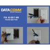 DATA COMM DATA COMM Electronics 45-0017-WH Split Style TV Outlet