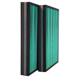 Filter-Monster True HEPA Replacement with Carbon Filter Set Compatible with Coway Airmega 400/400S Max 2 Filter for Airmega 400 Air Purifier, 2 Pack