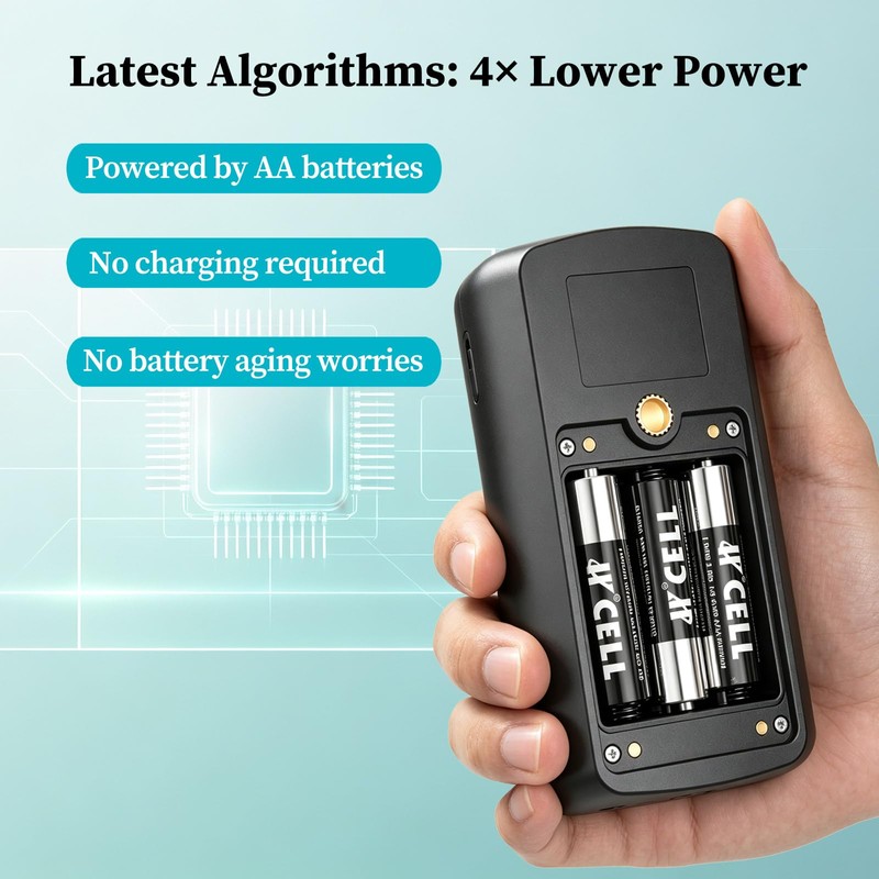 No Subscription Wireless Security Camera, AA Battery Powered,Outdoor & Door