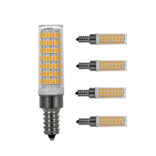 OMTO E12 LED Candelabra Bulbs ETL AC120V 7W C7 Bulb