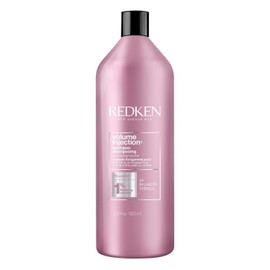 Redken Redken Volume Injection Shampoo | For Fine Hair | Adding lift & Body | Paraben Free | 33.8 fl. Oz (Pack of 1)