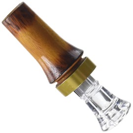 Duck Commander Jase Robertson Pro Series Duck Call - Easy Blowing, Double Reed Wood Duck Call for Duck Hunting Accessories - Burnt Hedge