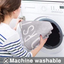 LIVEBOX Grey ABC Kids Rug for Playroom, Small Round Rug for Baby Nursery, Non-Slip Washable Rug for Kids Room, Soft Circle Carpet Learning Crawling Mat for Classroom Dorm(40",Grey)