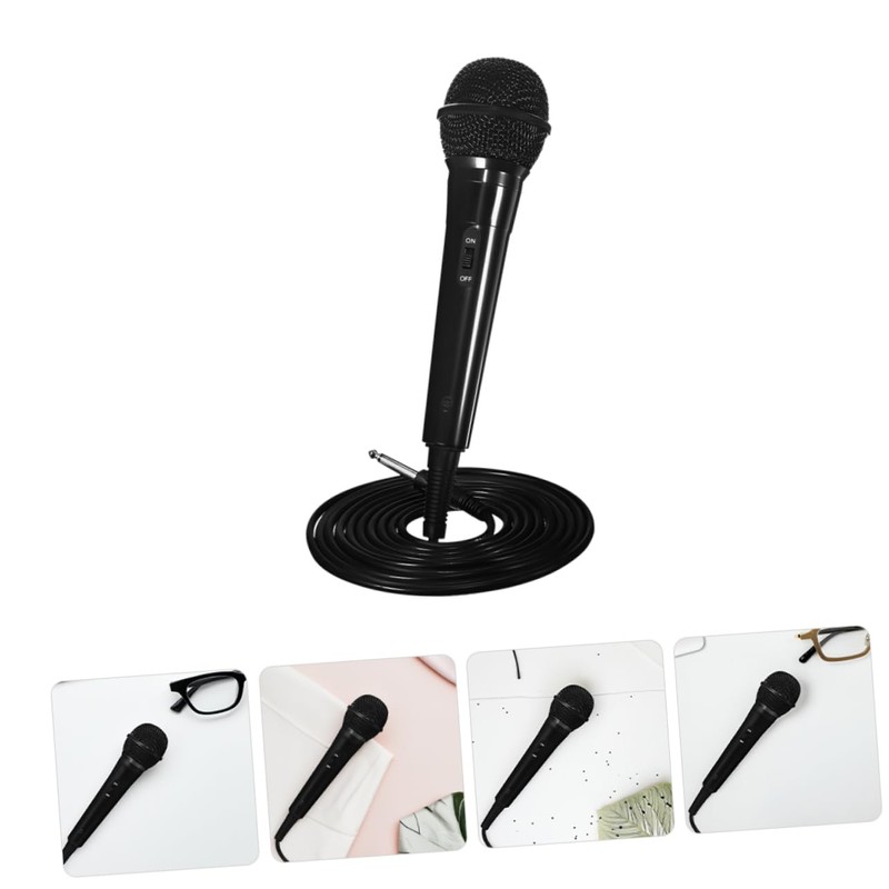 Gatuida 2pcs Wired Dynamic Microphone for Singing Karaoke and Live