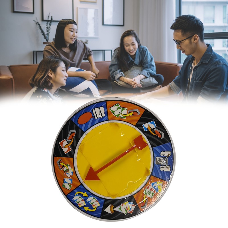 Turntable Card Board Game Family Home Bar Christmas Party Desktop