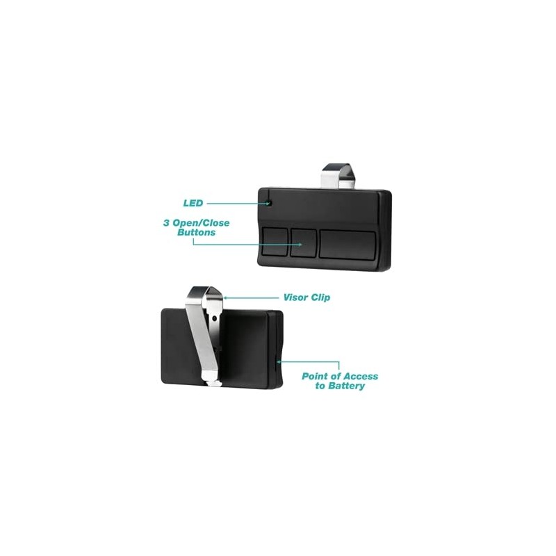2 Garage Door Remotes for Liftmaster 373LM
