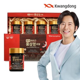 Guangdong Red Ginseng Extract Royal 200g 4 bottles / 광동홍삼정로얄200g4병