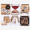 Wooden Sensory Fidget Lock Box Toy Educational Early Learning IQ