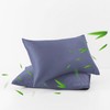 NookZuzu Dark Gray Cool Pillow Cases Set of 2,Standard 20"x26"