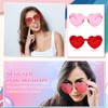 Flutesan Flutesan 42 Pairs Valentine's Day Heart Shaped Glasses Bulk