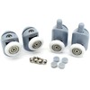 8 Shower Door Rollers Wheels Runners Pulley Roller (25MM)