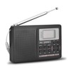 Portable FM/AM/SW/LW/TV Radio with Full Frequency Reception and Auto Backlight