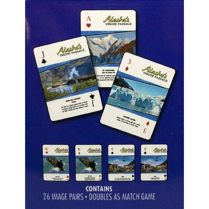 Alaska's Inside Passage Souvenir Playing Cards