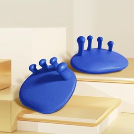 Bunion Corrector - Toe Separation Arch Trainer – 2 Pack | Crescent-Shaped Sole for Enhanced Leg Tightening, Hip Lifting & Abdominal Toning | Blue - Foot Exerciser