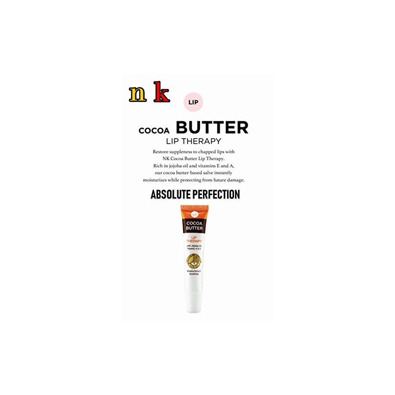 Cocoa Butter Lip Therapy By: NK 0.54 oz, Unisex