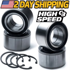 For John Deere (4 Pack) Wheel Bearing for John Deere Gator RSX850i RSX860E RSX860i RSX860M
