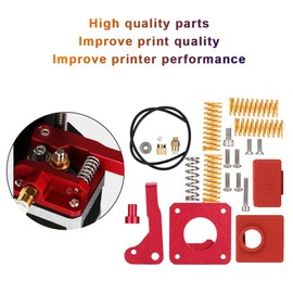 Reemplazo actualizado del extrusor, accesorios de la impresora 3D Alimentación de la unidad del extrusor para impresora 3D Kit de extrusora de actualización Ender 3 / CR-10
