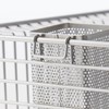 MUJI MCC64A2S Stainless Steel Cutlery Stand, Silver, Small