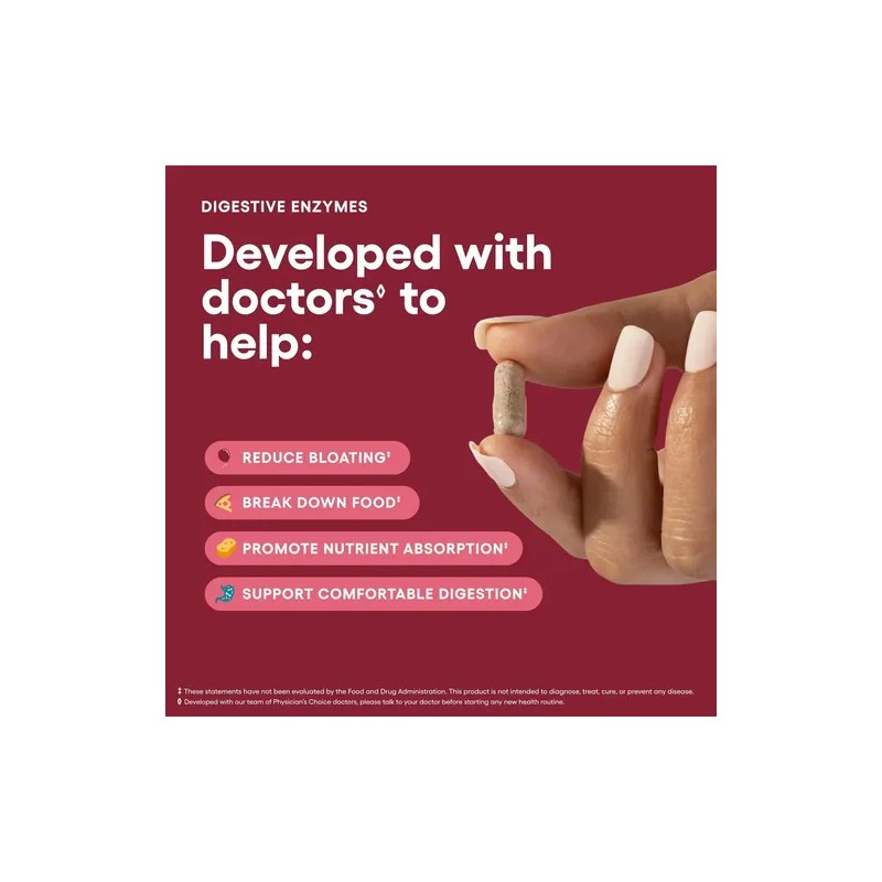 Physician's Choice Enzimas Digestivas 30 Ct
