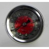 NRG Liquid Filled Fuel Regulator Gauge 100psi Red