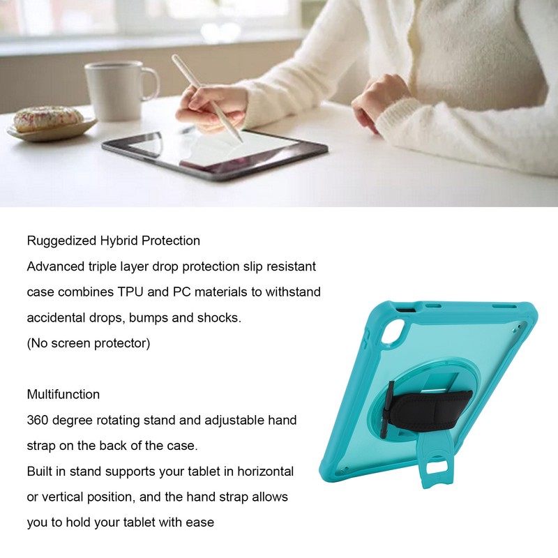 Tablet Multifunction Rugged Case Shockproof Drop Protection Tablet Protective Case