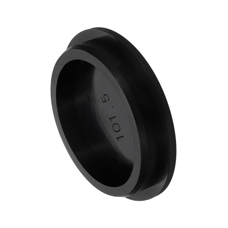 sourcing map 1 Pcs Black Plug Holes, Waterproof Rubber Button