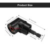 HERKINDNESS 105° Angle Screwdriver, Pack of 2, 1/4 Inch Angle