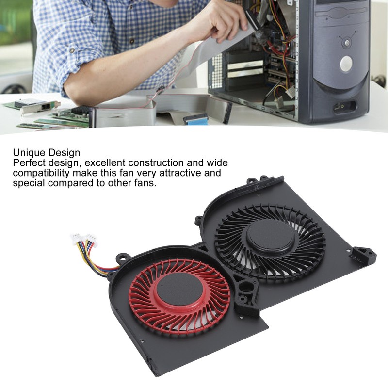 Laptop Cooling Fan for MSI Replacement Low Noise Efficient Cooling