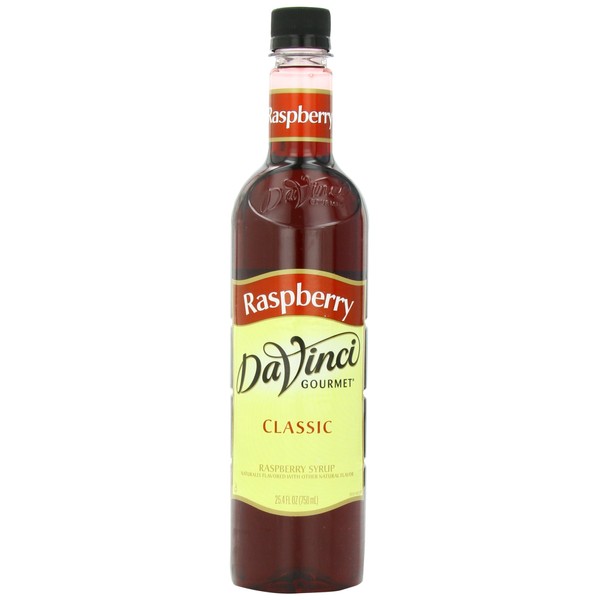 DaVinci Gourmet Classic Syrup, Raspberry, 25.4 Ounce (Pack of 3)