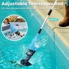 EFURDEN Pool Vacuum for Above Ground Pool, Cordless Handheld Rechargeable