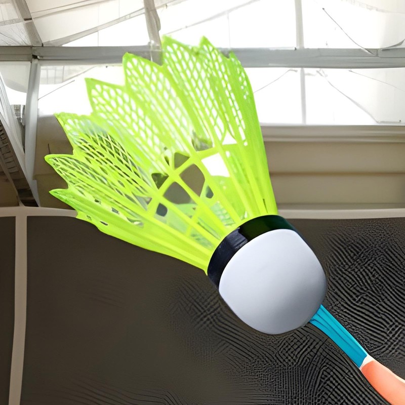 Shuttle Cocks - Light Up Shuttlecock,Wind-Proof Badminton Ball Set of
